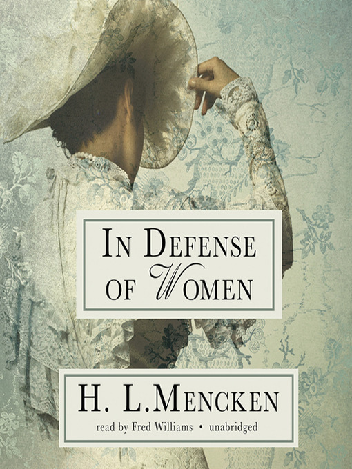 Title details for In Defense of Women by H. L. Mencken - Available